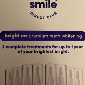 SMILE DIRECT THEETH WHITENING PKG